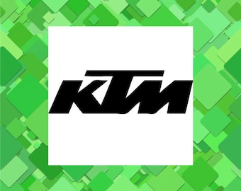 KTM Racing Team Vinyl Sticker: Supercross Motocross Decal