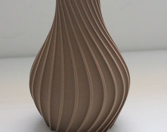 3D printed wood-plastic vase