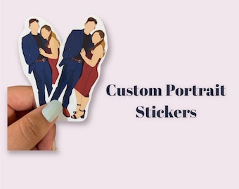 Custom Portrait Stickers