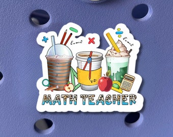 Matb Teach Tag, Bogg Bag Charm - Teacher Appreciation Charm, Gift for Teachers