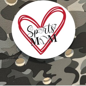 Sports Mom Bogg Bag Tag, Gift for Sports Mom