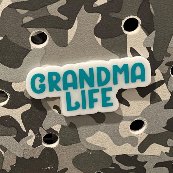 Grandma Life  Bogg Bag Charm | Bogg Bag Tag, Bogg Accessory, Bag Swag