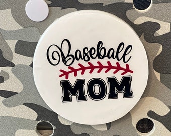 Baseball Mom Bogg Bag Tag