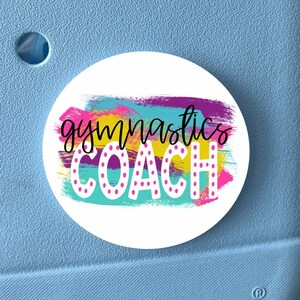Gymnastics Coach Bogg Bag Tag, Bag Charms, Coach Gifts