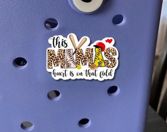Baseball & Softball Mama Bogg Bag Bit: Sports Mom Accessory