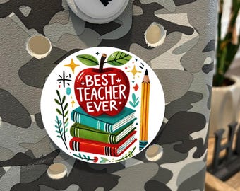 Teacher Ever Bag Charm | 3D Printed Bogg Bag Tag