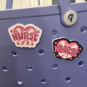 Nurse Superstar Bogg Bag Charm: Waterproof Tag