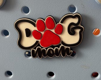 Dog Mom Love Bag Tag