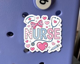 Nurse Bag Charm: 3D Printed Bogg Bag Accessory