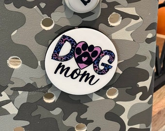 Dog Mom Bogg Bag Charm: 3D Printed Waterproof Tag