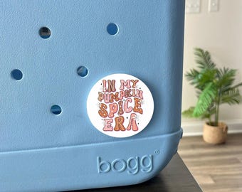 Pumpkin Spice Era Bogg Taschenanhänger, saisonaler Charme
