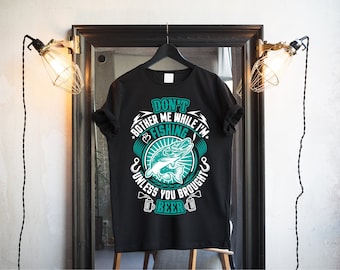Diseño PNG de "Amante de la Pesca" para Hombre: Sublimación de Camiseta (Descarga Digital)