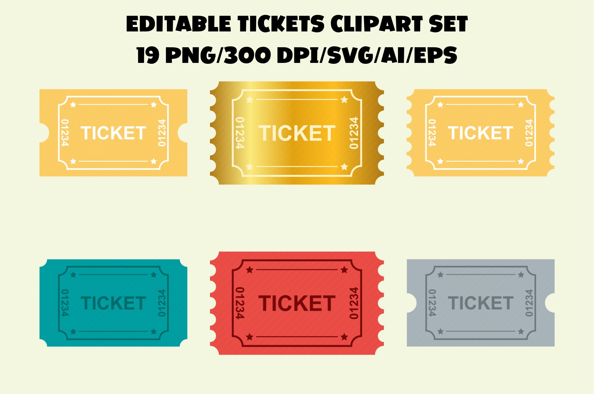 Ticket Clipart -  New Zealand