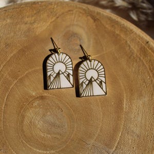 Mountian Clay Earrings