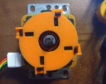 Puertas Sanwa JLF/JLX octogonales (8 vías), hexadecágono (16 vías) y restrictoras circulares (impresas en 3D)