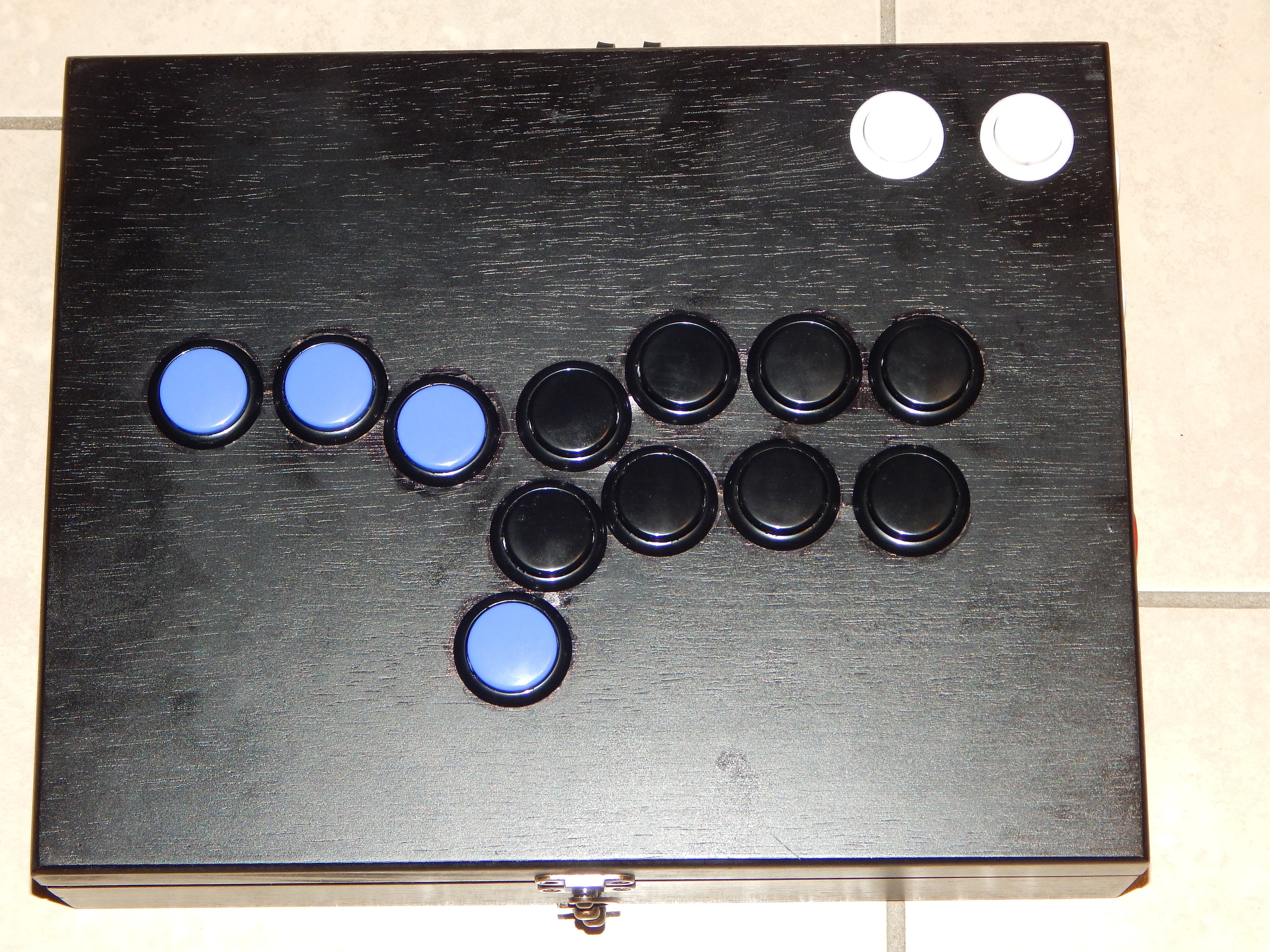 Custom 30mm All Action Button Treasure Box Hit Box Stick