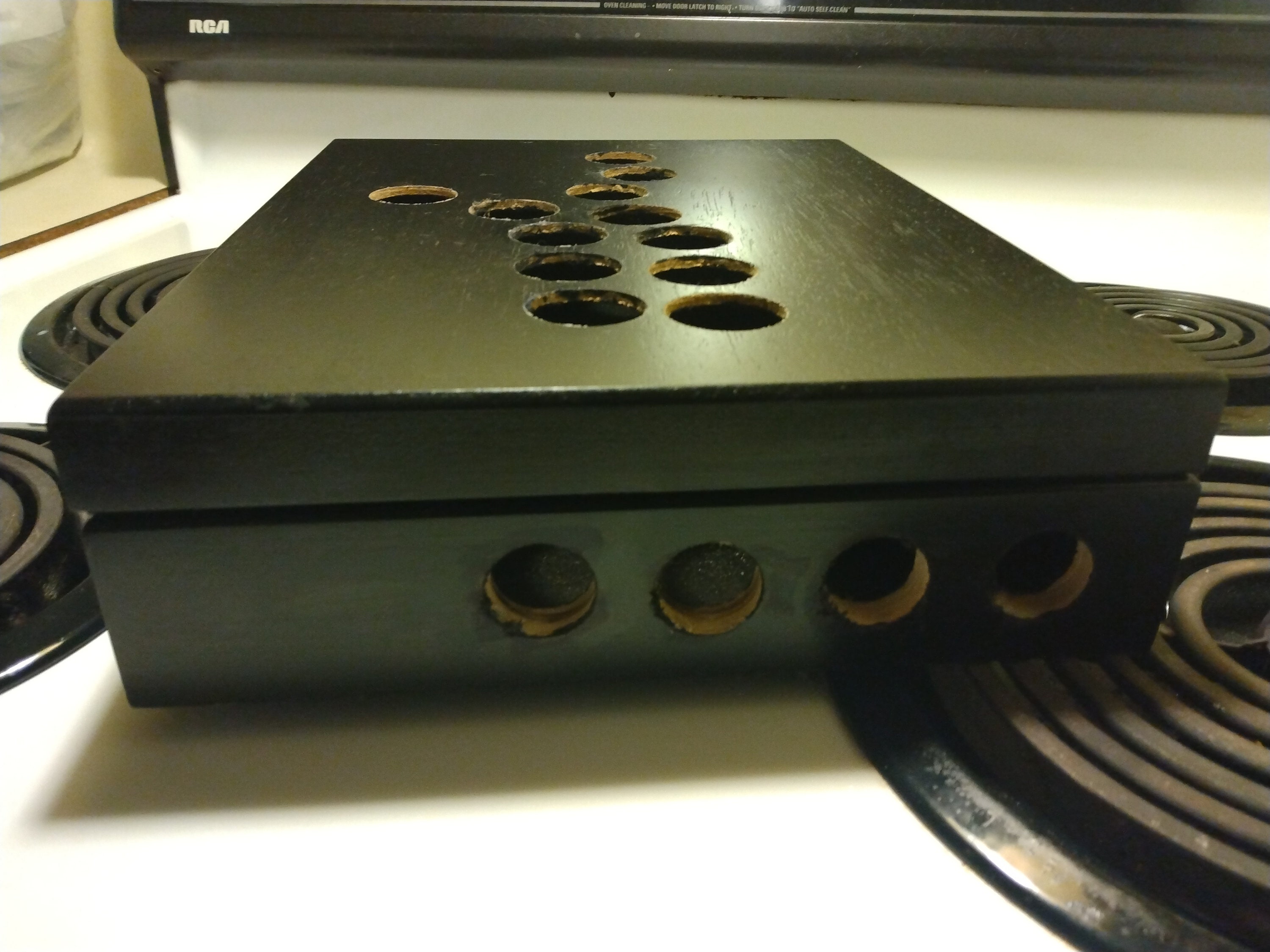 Custom 30mm All Action Button Treasure Box Hit Box Stick