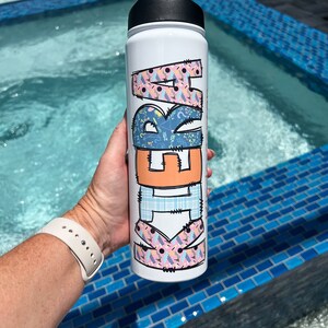 Custom Kids water bottle, Back to school tumbler, Kids custom tumbler, Personalized kids cup, Stainless steel water bottle for kids