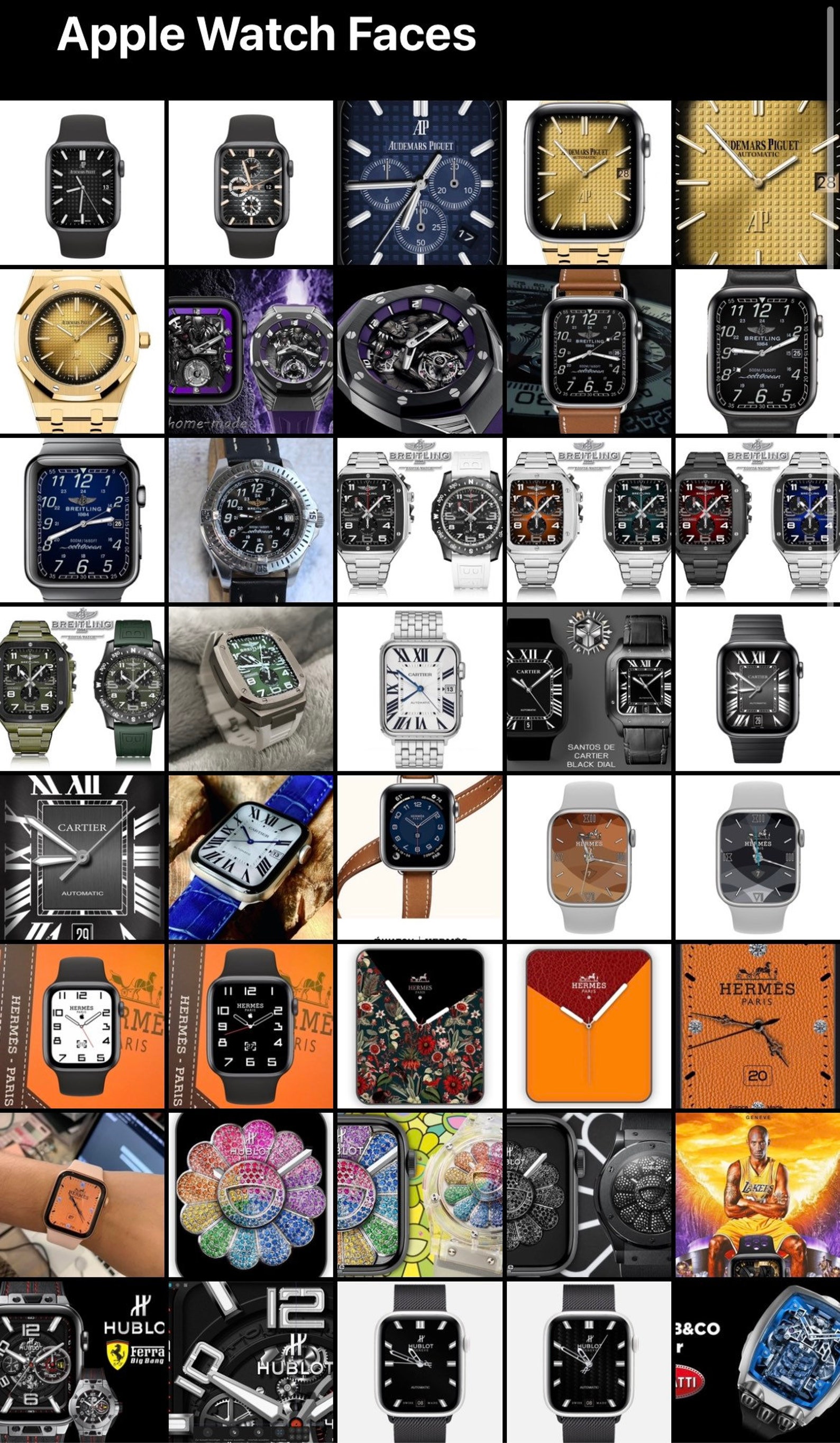 Custom Apple Watch Wallpaper Faces Background 3D Dial Series Etsy Canada