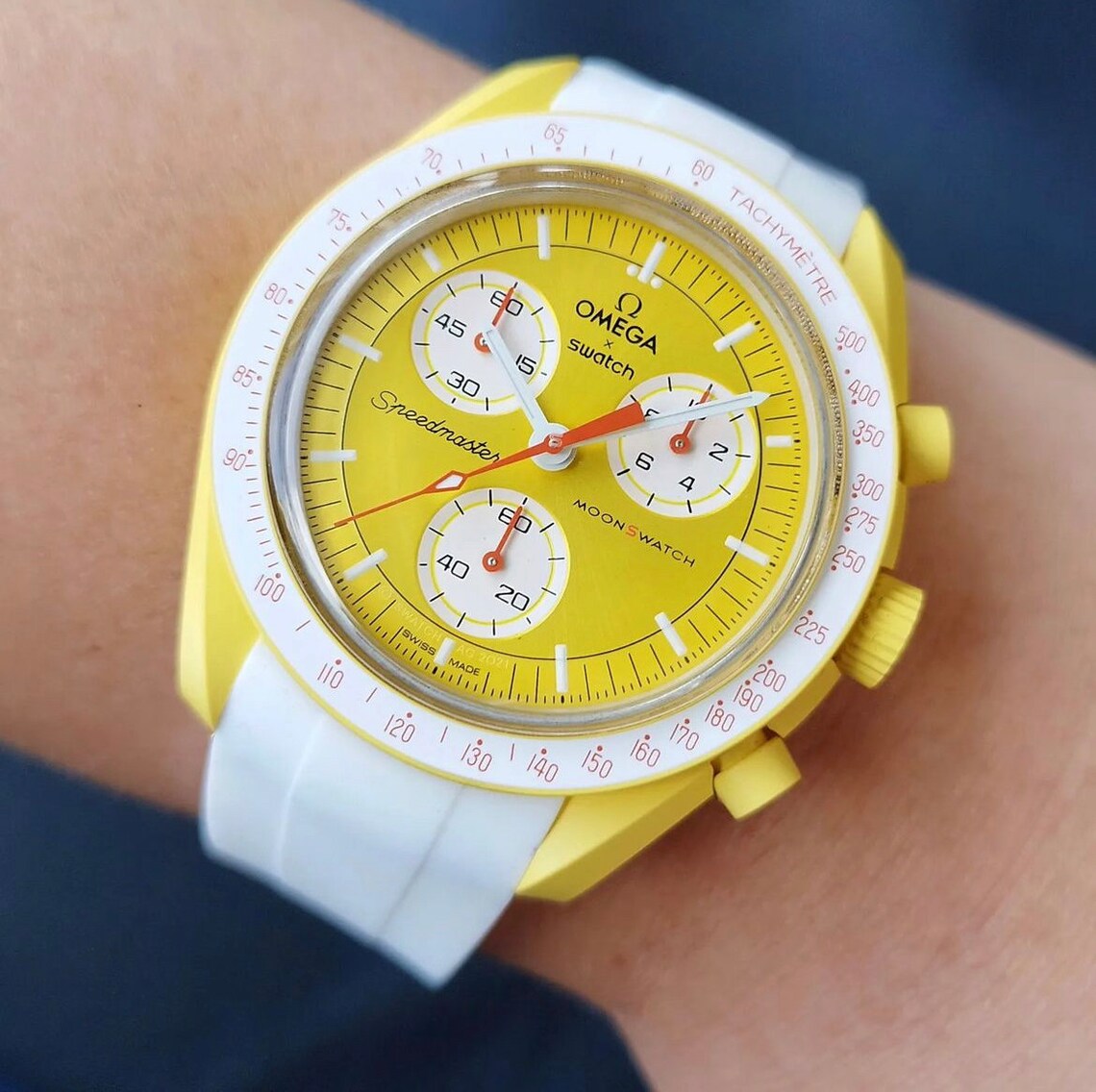 Rubber Silicone Replacement Watch Band Strap for Moonswatch - Etsy