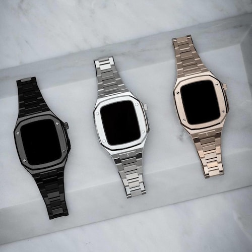 Custom Luxury Limited Edition Apple Watch Case Band Strap Etsy