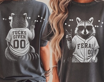 Greyscale Sassy Feral Raccoon PNG, Zero Given T-Shirt Design, Funny Raccoon Digital Download, Retro Animal PNG, Sarcastic Tee Sublimation