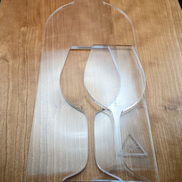 Wine Glass Base Router Bit Wine Glass Router Template - Etsy
