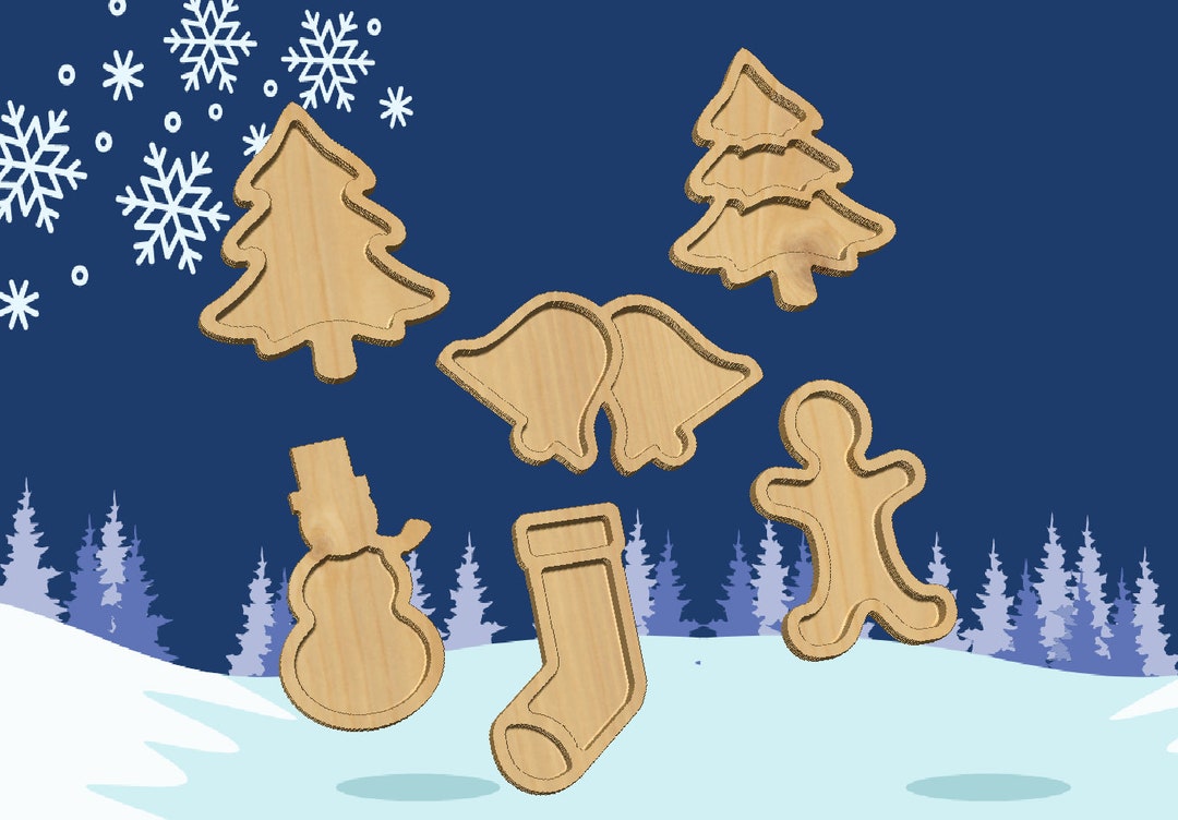 Christmas Router Templates Acrylic Snowman, Christmas Tree, Bells Christmas Router Templates Acrylic Snowman, Christmas Tree, Bells