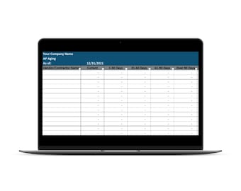 Accounts Receivable Tracking Spreadsheet | Streamline Invoicing and Payment Collection | VIDEO TUTORIAL INCLUDED