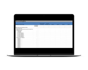 Cash Flow Worksheet - Streamline Statement Preparation - Download + Instructional Video | VIDEO TUTORIAL INCLUDED