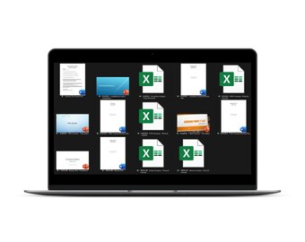 Startup Business Plan Bundle | Word, PowerPoint, and Financial Forecasts | VIDEO TUTORIAL INCLUDED