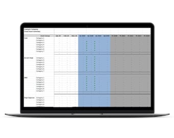 Fixed Asset and Depreciation Tracking Excel Spreadsheet | 15-Year Schedule | VIDEO TUTORIAL INCLUDED