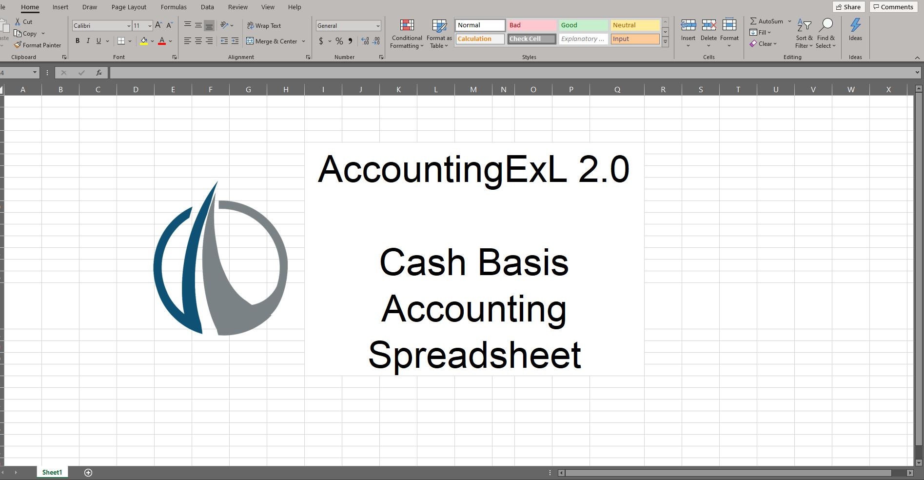 Cash Basis Accounting Excel Spreadsheet Easy Tax Filing for
