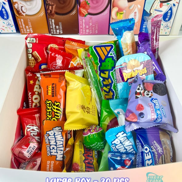 RAINBOW Mystery Snack Box | TikTok Candy & Foreign Sweets, International Snacks | Unique Treats from All Over The World | Colorful Gift