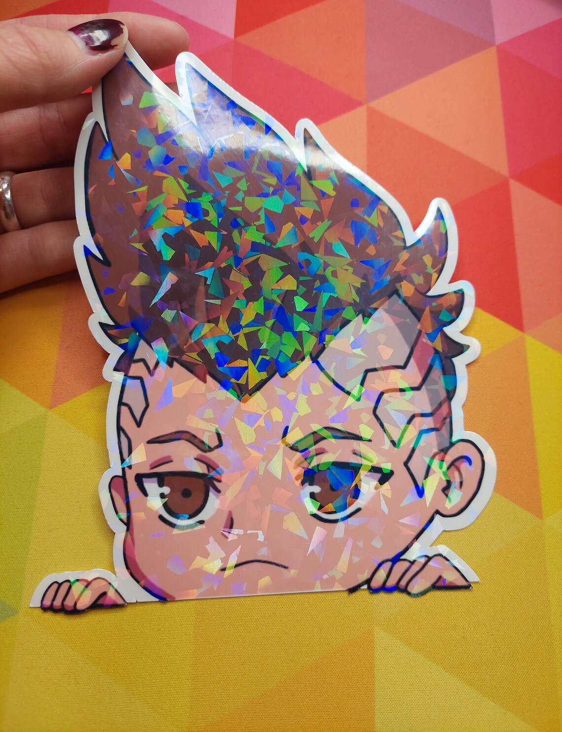 Cyberpunk Edgerunner David PEEKER Sticker Etsy