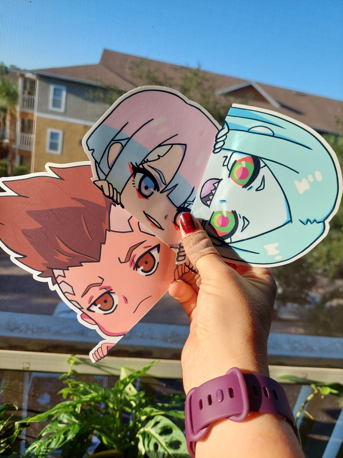 Cyberpunk Edgerunner Rebecca PEEKER Sticker Etsy