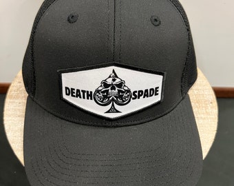 DEATH SPADE CLOTHING Black Cap