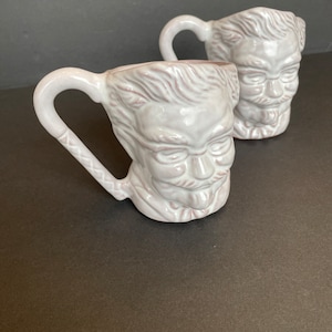 Two (2) vintage coffee mugs. Vintage Colonel Sanders 87th birthday mug. Vintage Kentucky Fried Chicken. KFC collector. Secret Santa gifts.