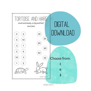 Downloadable Tortoise & Hare Savings Challenge