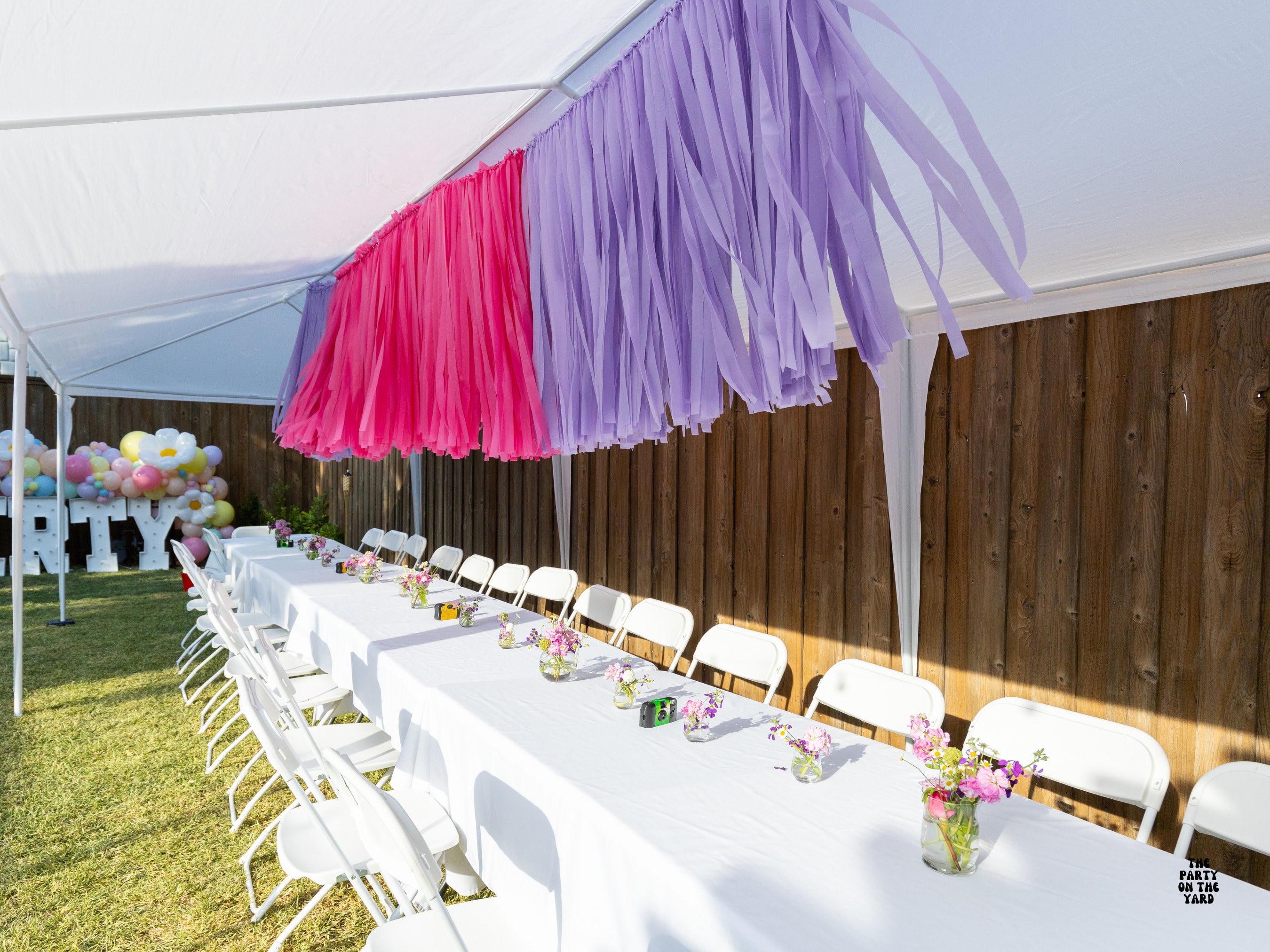 Wedding Decor, Plastic Fringe Ceiling Install, Voluminous Fringe Garlands,  Fringes, Party Decor, Fringe Garland, Fringe 