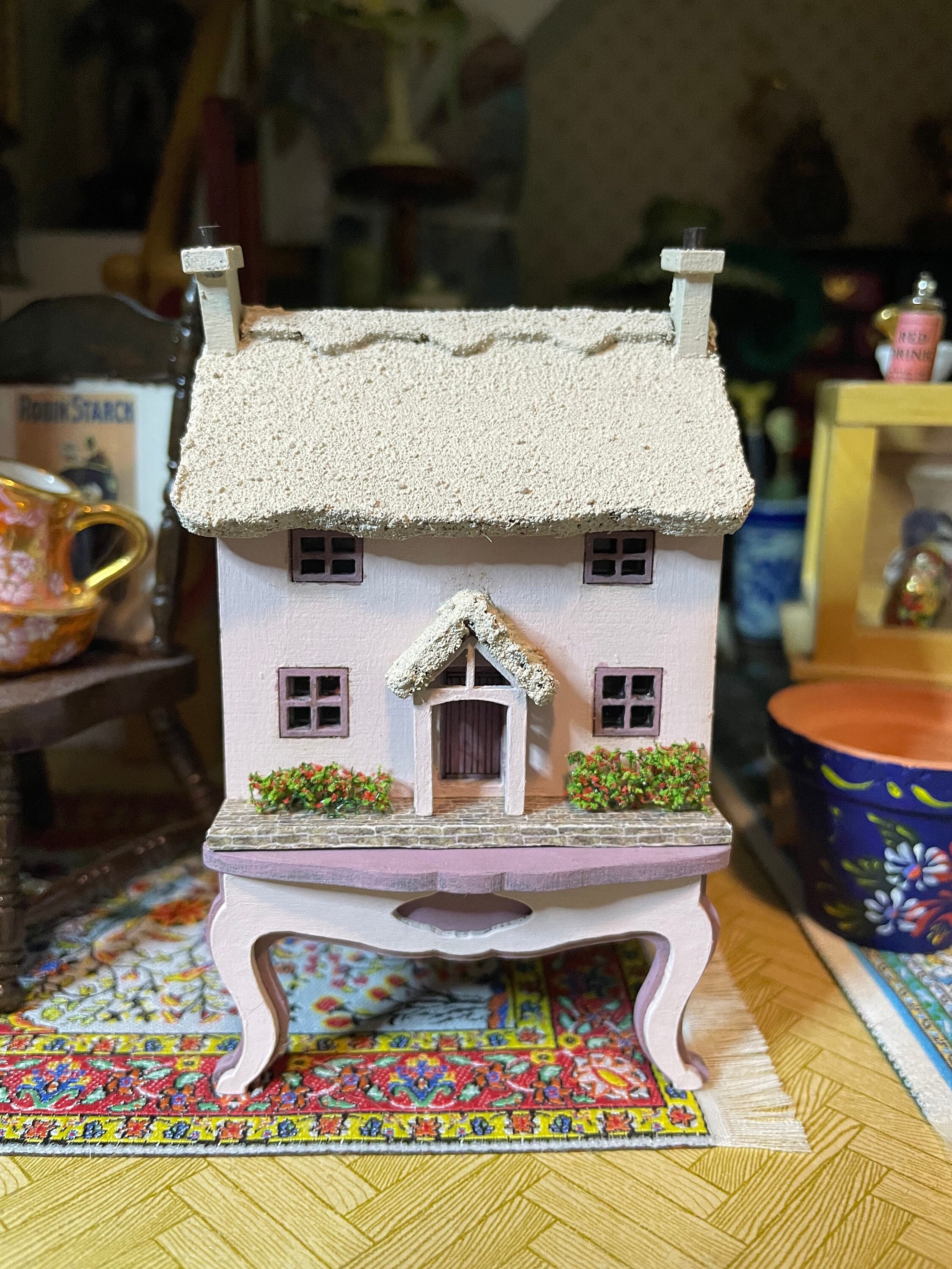 Miniature Micro Dollshouse KIT With Porch 1:144th Scale Home -  Hong  Kong