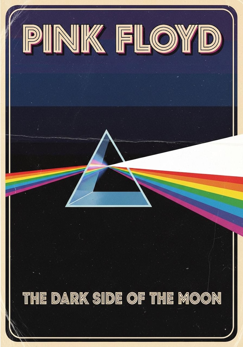Pink Floyd Digital Art, Digital Printable, Digital Print, Wall Art ...
