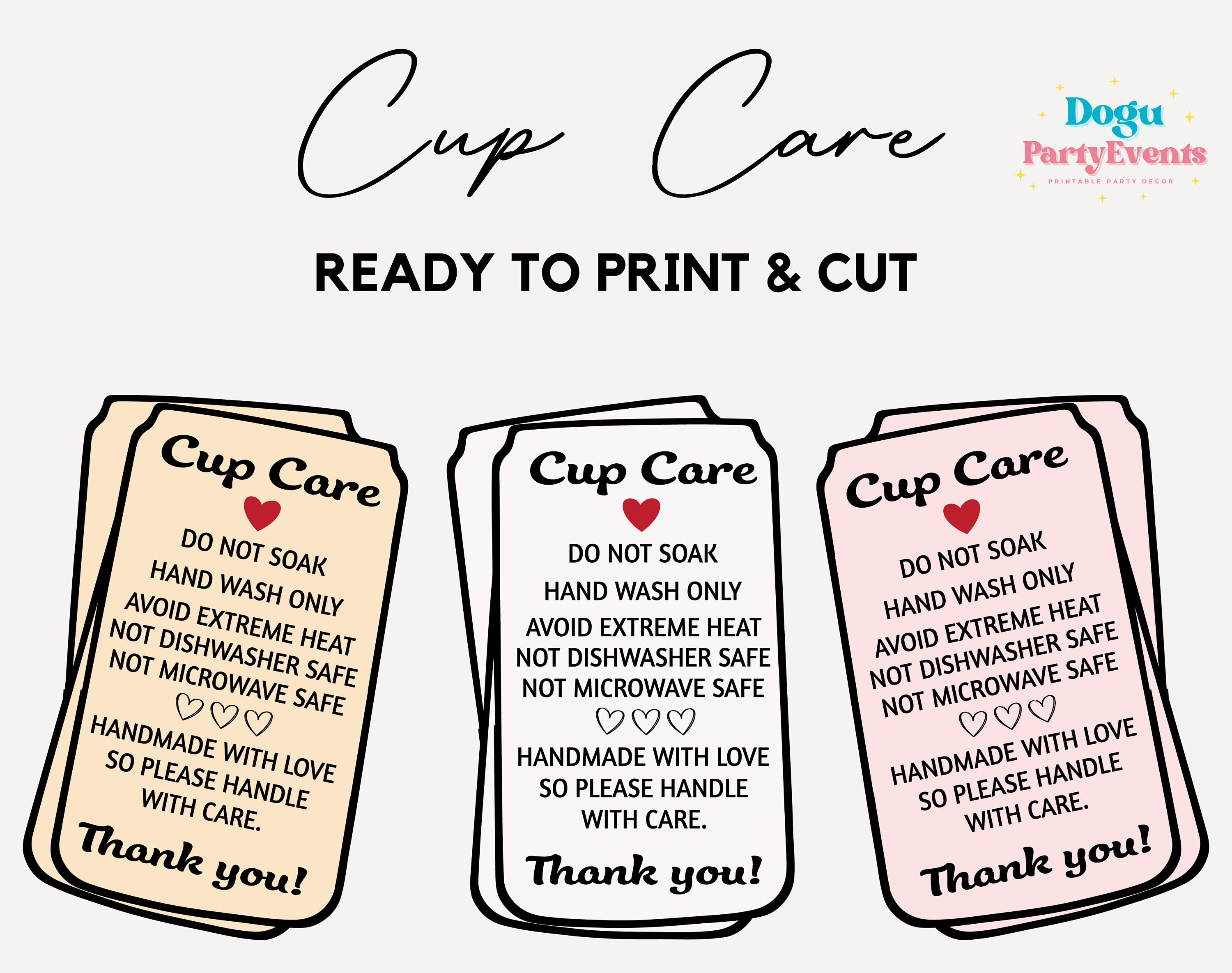 Cup Care Cards Svg Bundle Graphic by SVGDesignRocket · Creative