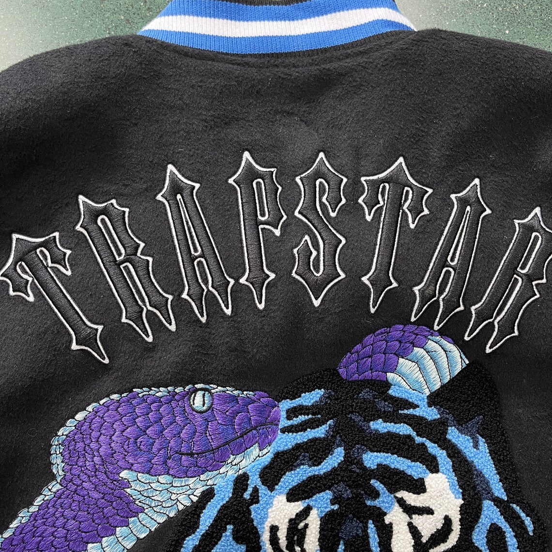 Trapstar Varsity Jacket Sizes XSXL as Seen in Dave Ft Etsy UK