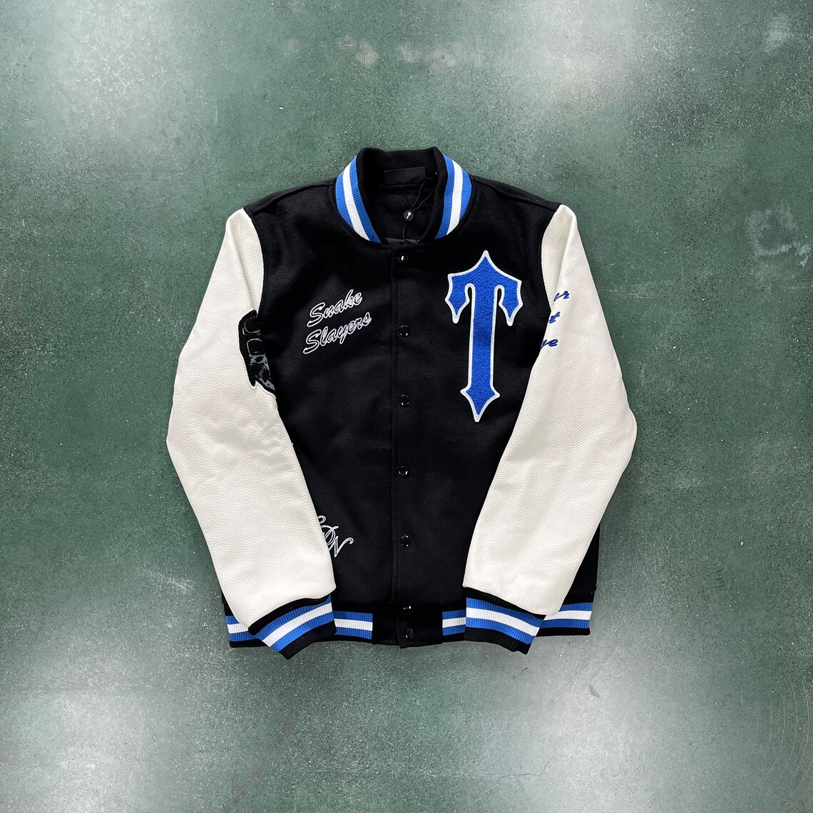 Trapstar Varsity Jacket Sizes XSXL as Seen in Dave Ft Etsy UK