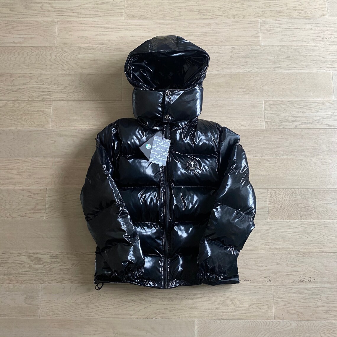 Shiny Trapstar Detachable Hooded Puffer Coat Sizes XSXL Etsy UK