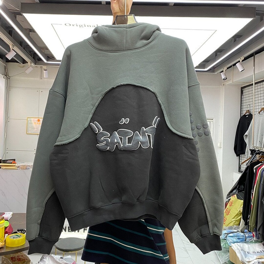 Black Saint Hoodie Pullover Sizes M-XL Y2k Hoodie - Etsy