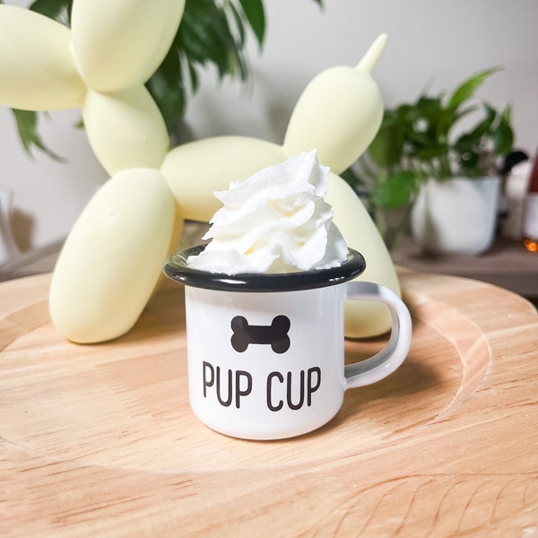 Puppuccino Mug| Mini Pup Cup |Dog Gift | Dog Birthday | Puppy Birthday