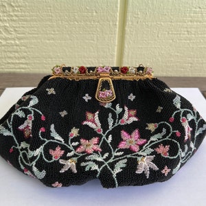 Vintage Josef Hand Beaded Purse 