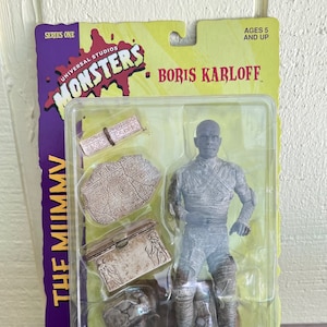 The Mummy Boris Karloff Action Figure Universal Monsters Series 1 Vintage Sideshow NEW